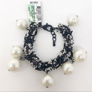 INC | Faux Pearl Bracelet NWT